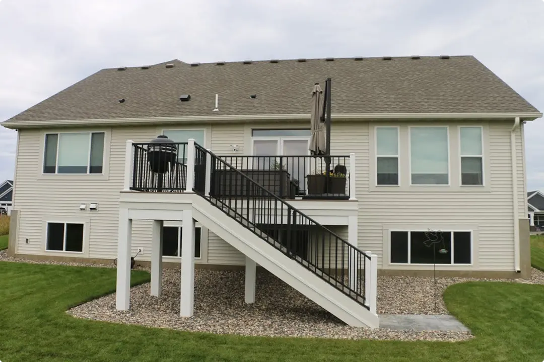 Black Deck Railing Ideas