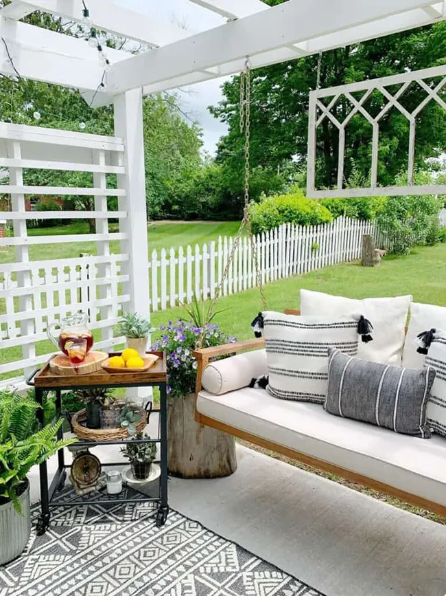 Porch Swing Ideas for Spring