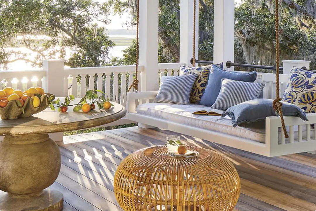 Porch Swing Ideas for Spring