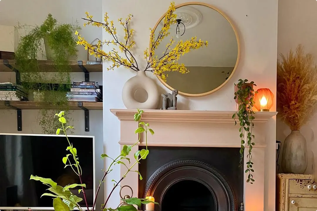 Spring Mantel Decorating Ideas