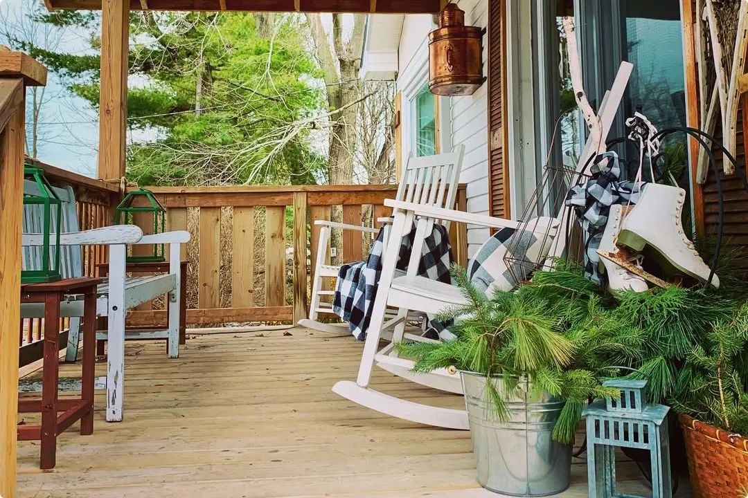 Winter Front Porch Decor Ideas
