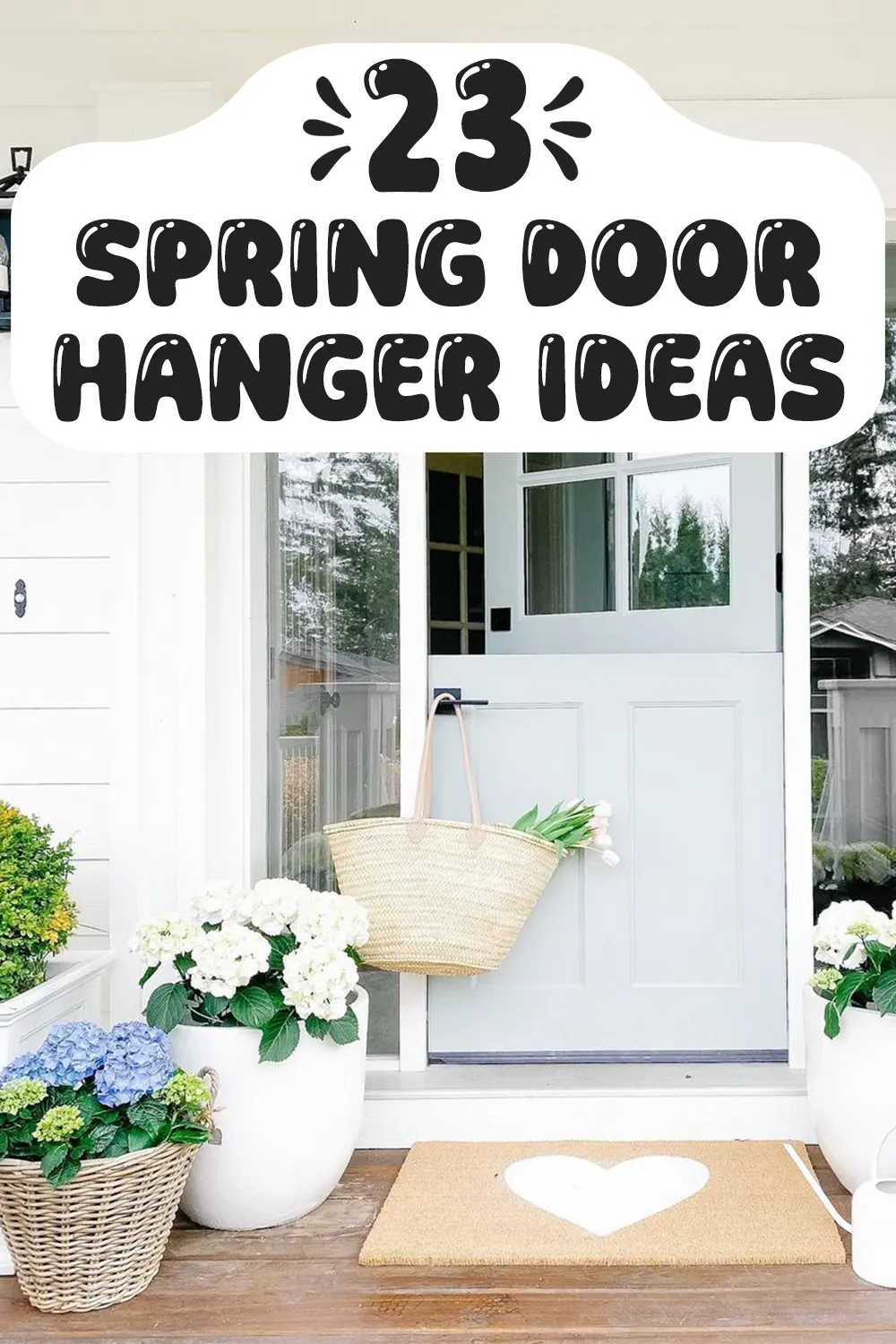 Spring Door Hanger Ideas