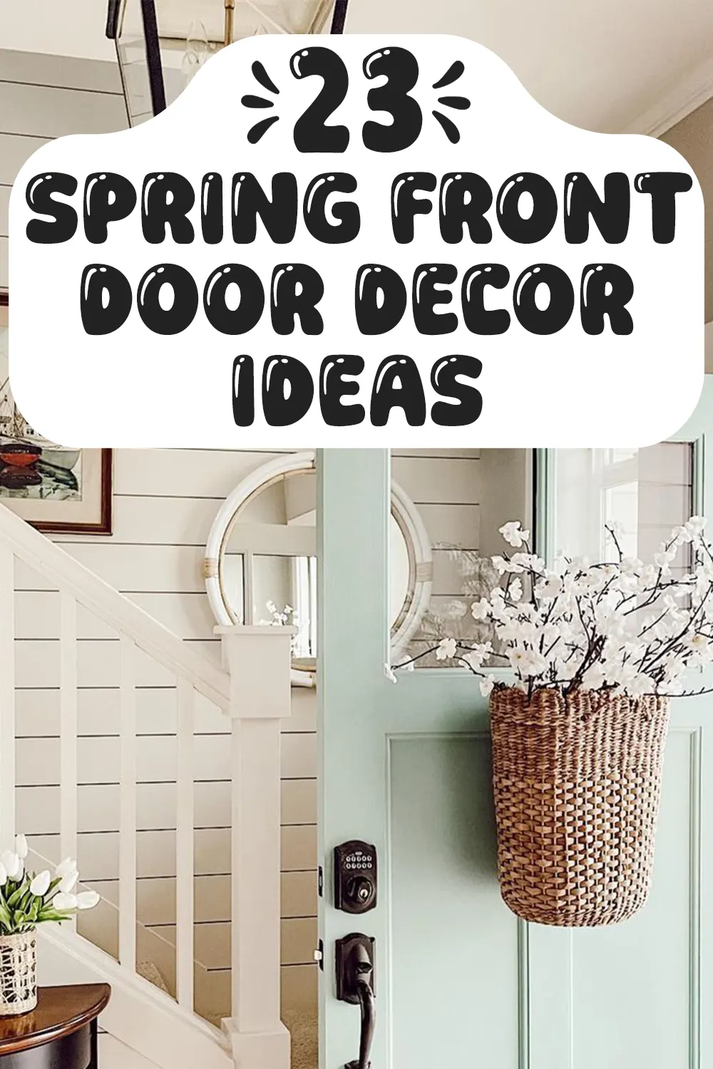 Spring Front Door Decor Ideas