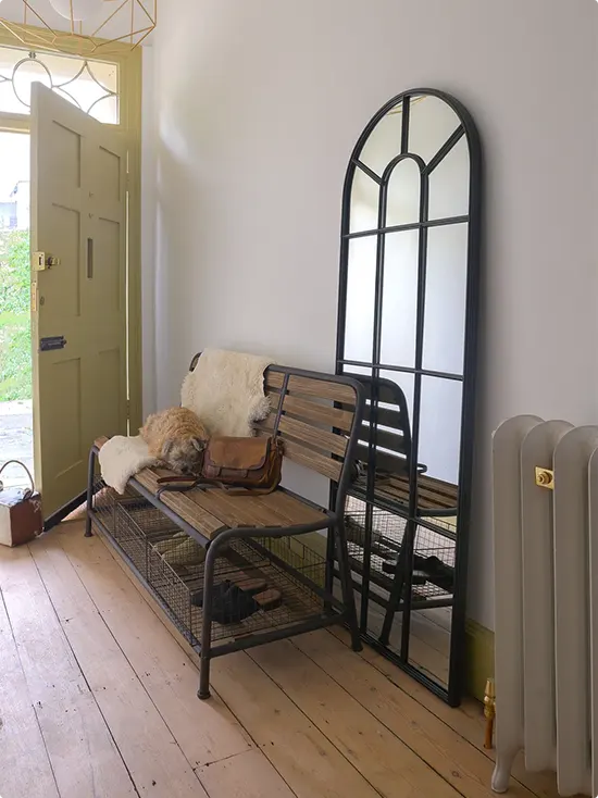 Hallway Bench with Storage Ideas