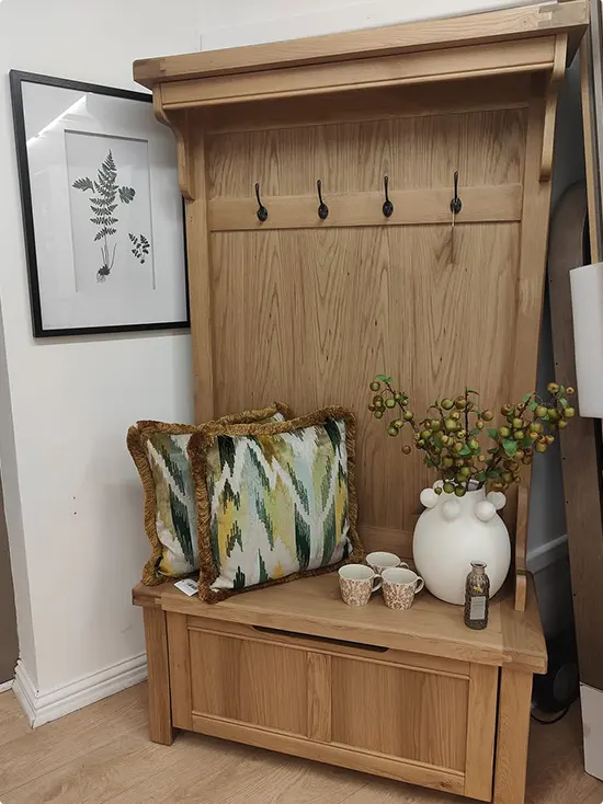 Hallway Bench with Storage Ideas