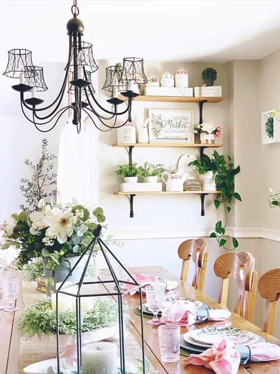 Spring Dining Table Decor Ideas