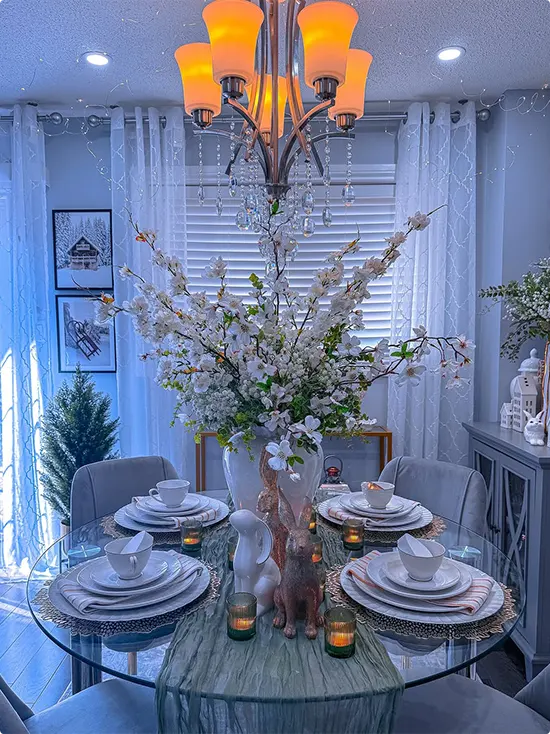 Spring Dining Table Decor Ideas