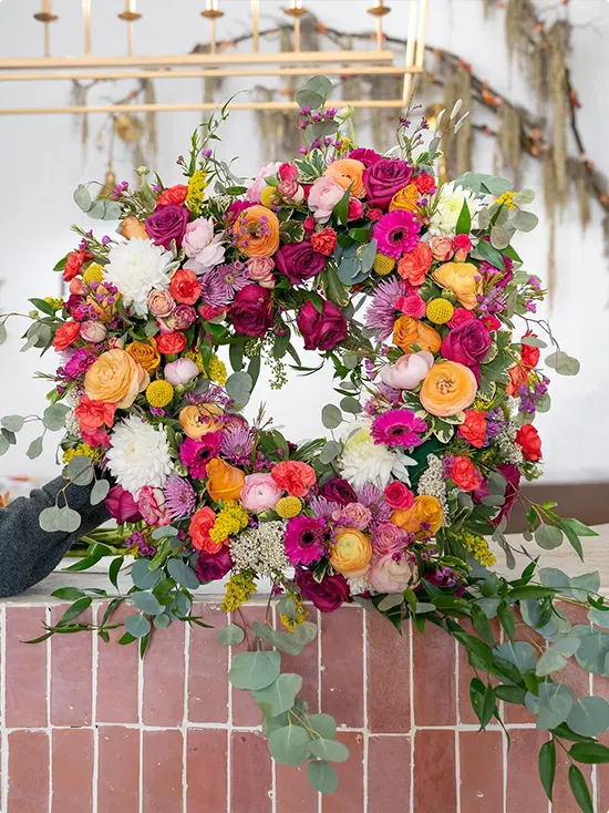 Spring Floral Wreath Ideas