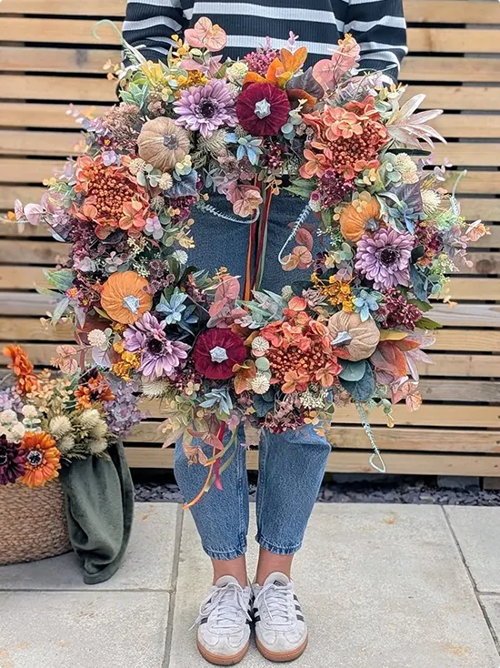 Spring Floral Wreath Ideas
