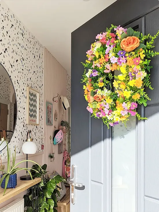 Spring Floral Wreath Ideas