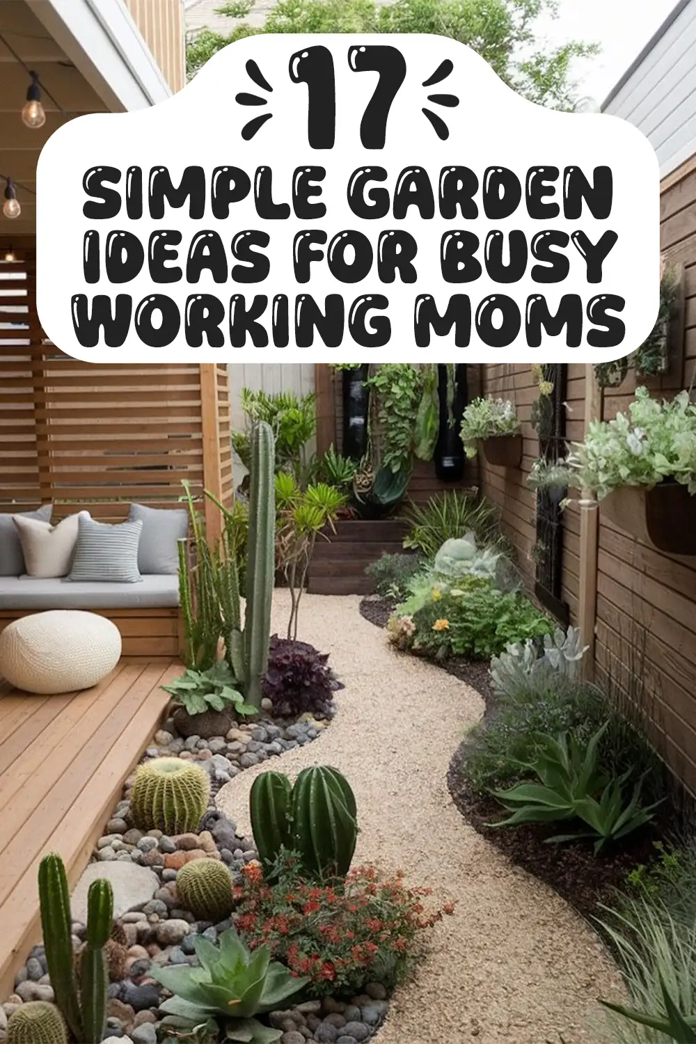 Simple Garden Ideas for Busy Working Moms