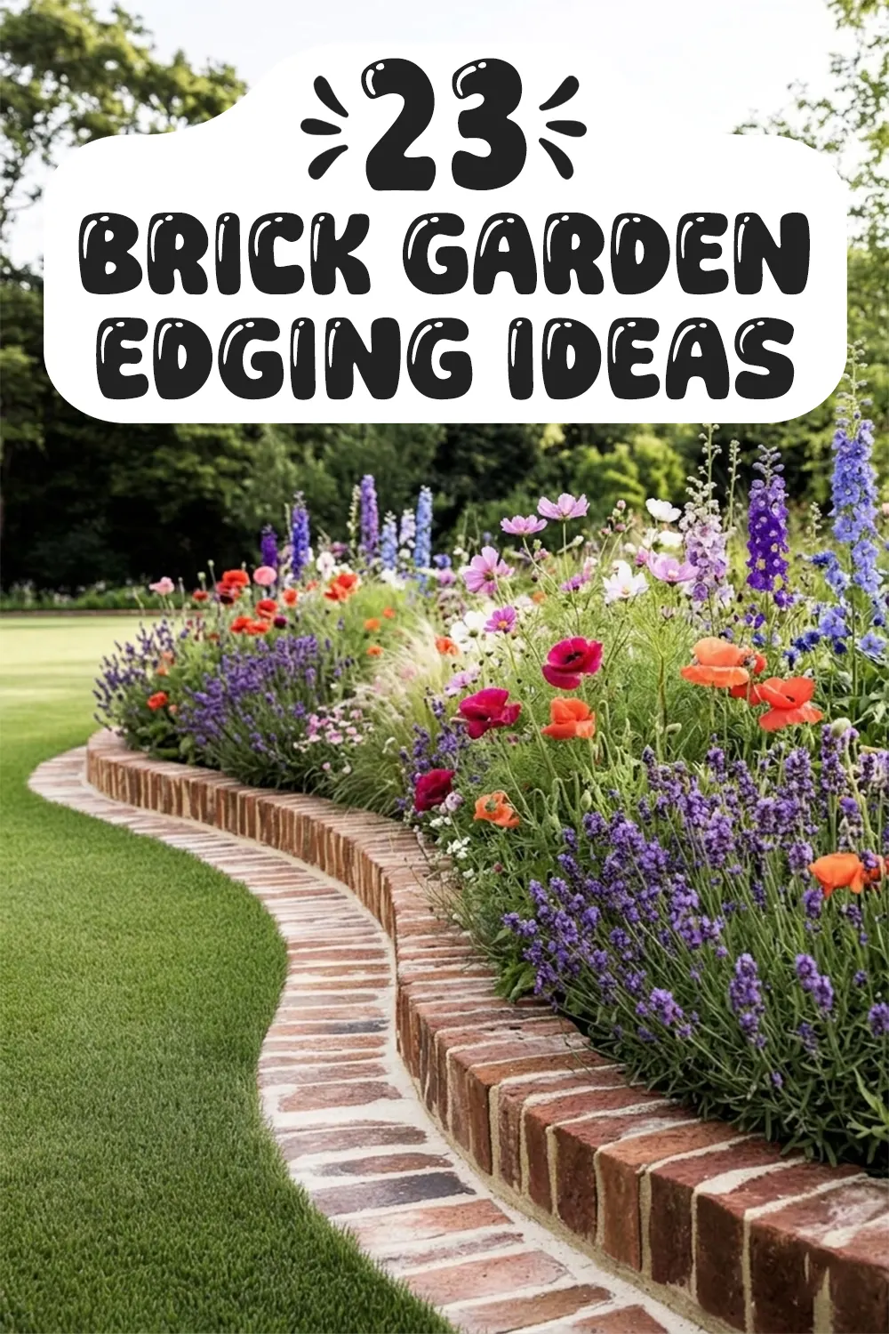Brick Garden Edging Ideas