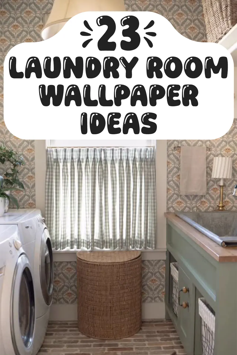 Laundry Room Wallpaper Ideas