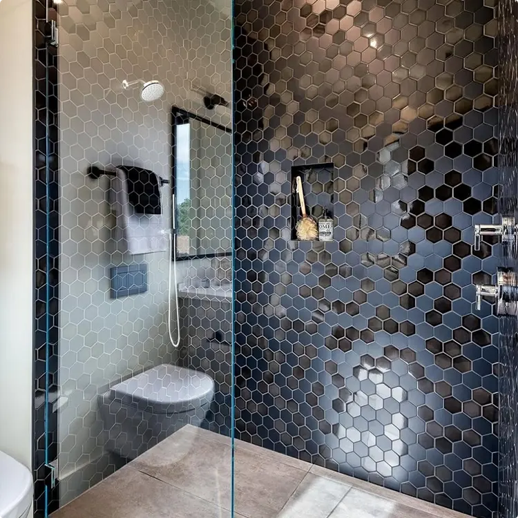 Black Shower Tile Ideas