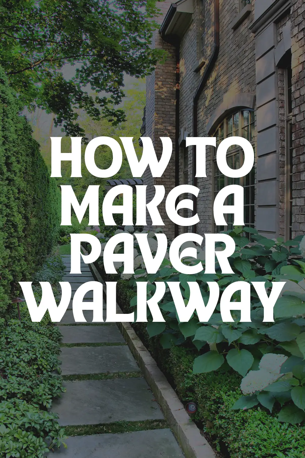How to Lay Pavers for Walkway Areas