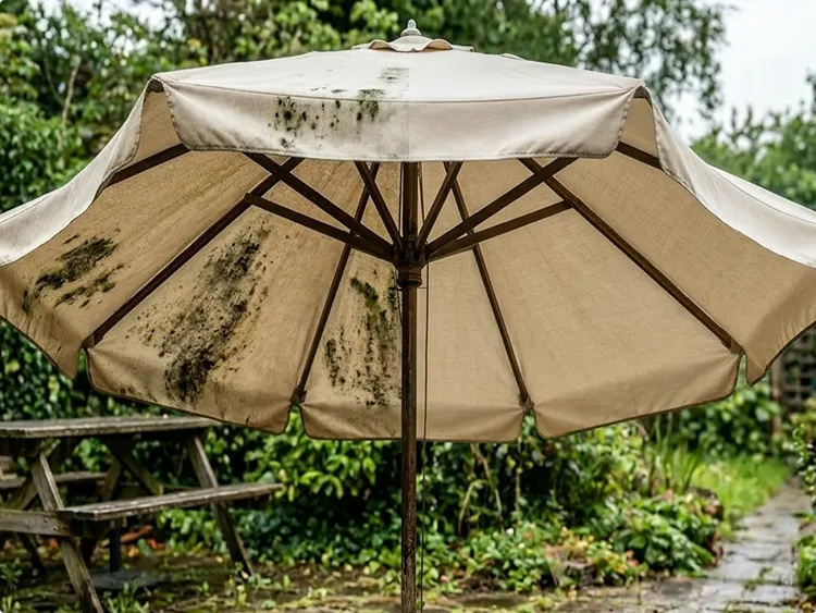 Why Is My Patio Umbrella Moldy