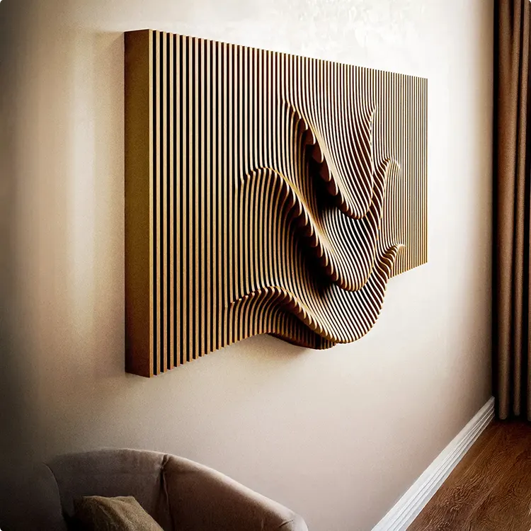 Large Wood Wall Art Ideas