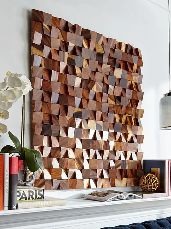 Large Wood Wall Art Ideas