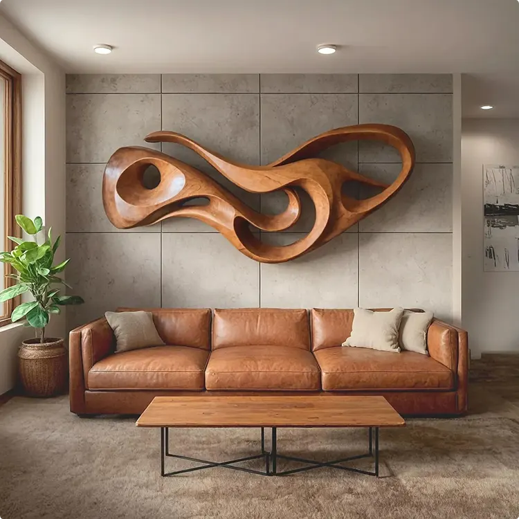 Large Wood Wall Art Ideas