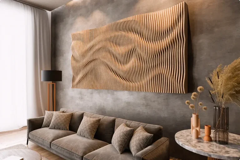 Large Wood Wall Art Ideas