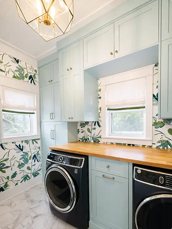 Laundry Room Wallpaper Ideas