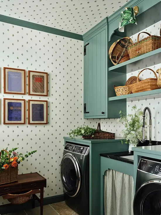 Laundry Room Wallpaper Ideas