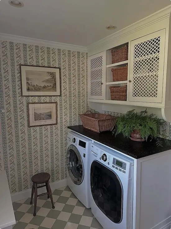 Laundry Room Wallpaper Ideas