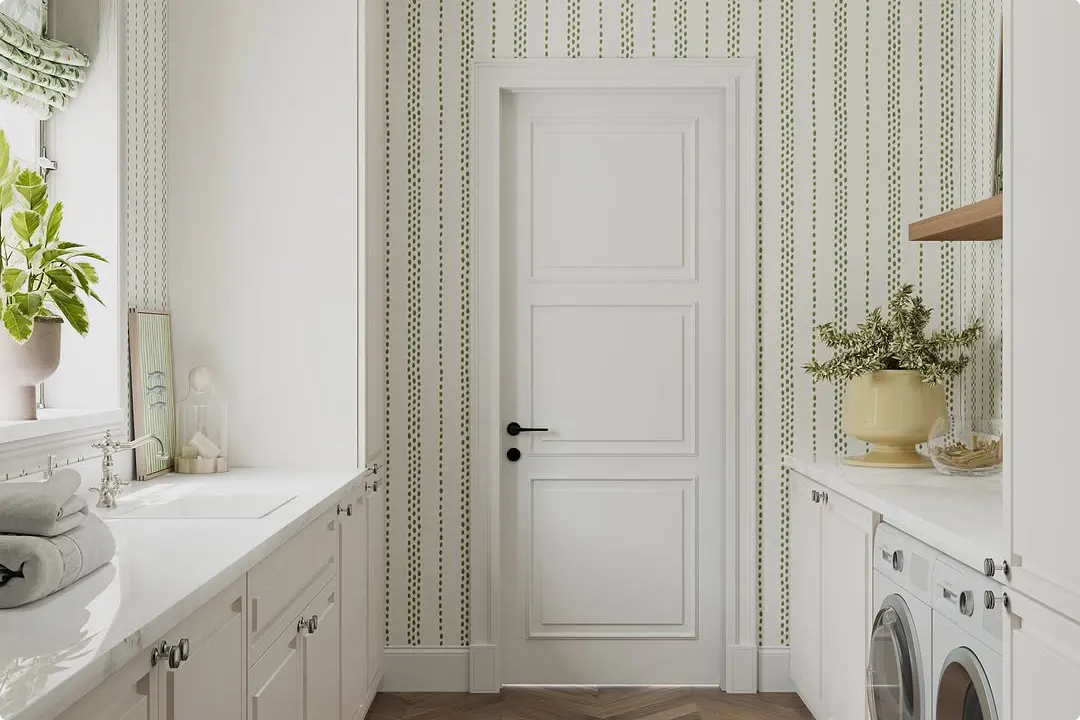 Laundry Room Wallpaper Ideas