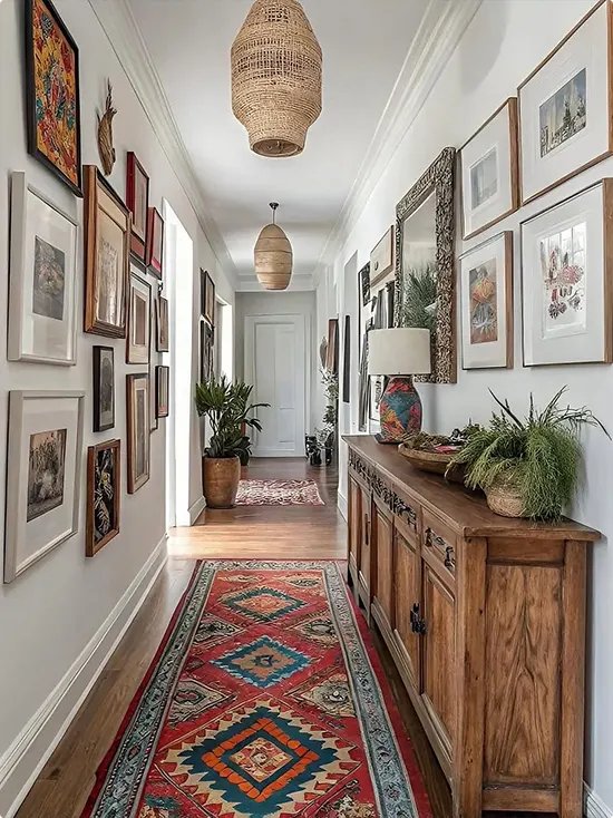 Long Hallway Ideas