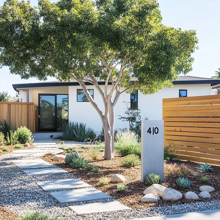No Grass Front Yard Ideas