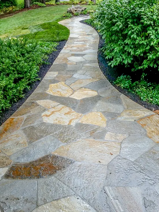 Stone Walkway Ideas