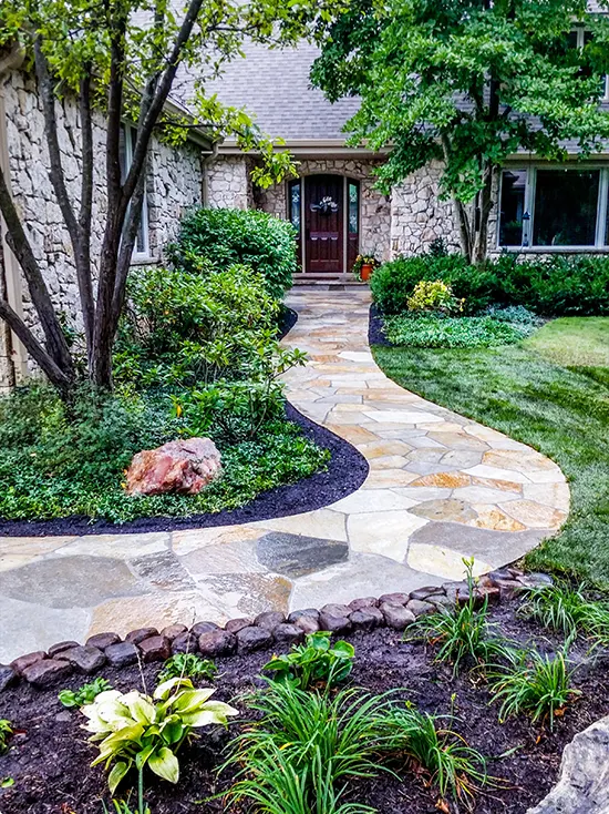 Stone Walkway Ideas