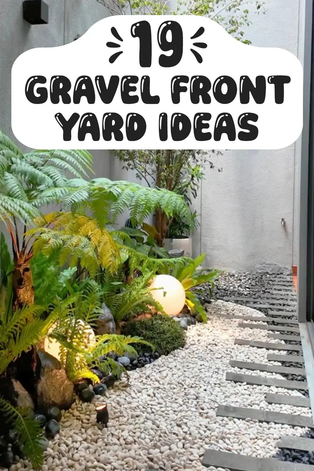 Gravel Front Yard Ideas