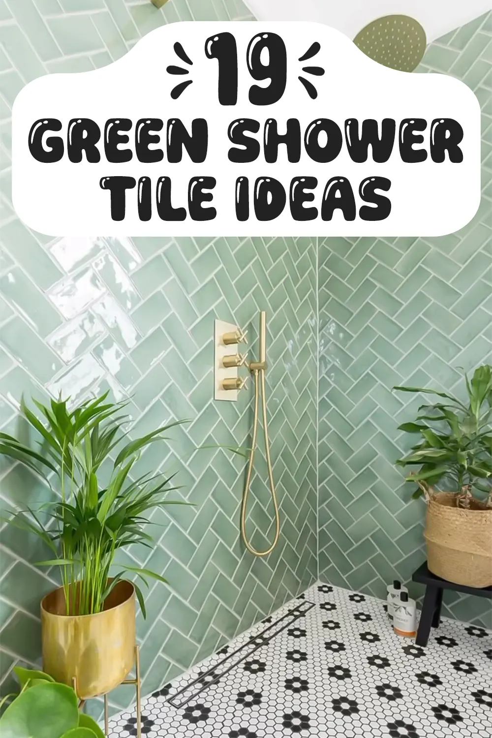 Green Shower Tile Ideas