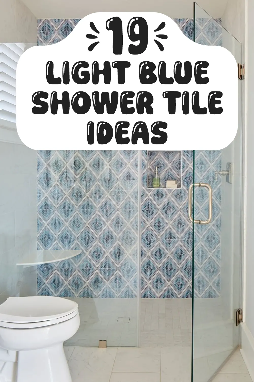 Light Blue Shower Tile Ideas