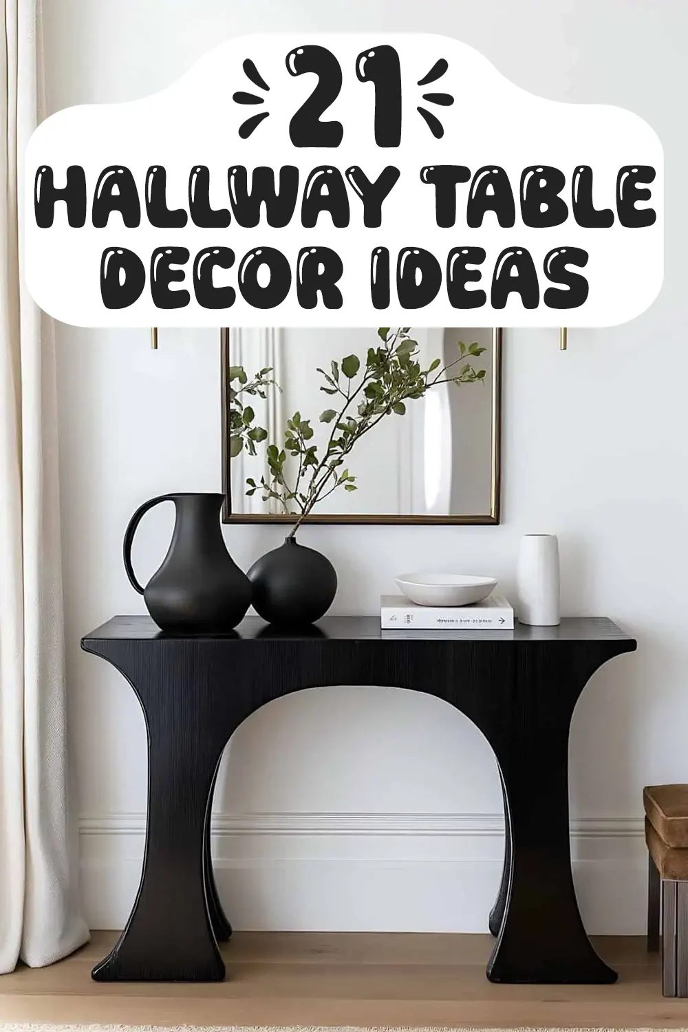 Hallway Table Decor Ideas