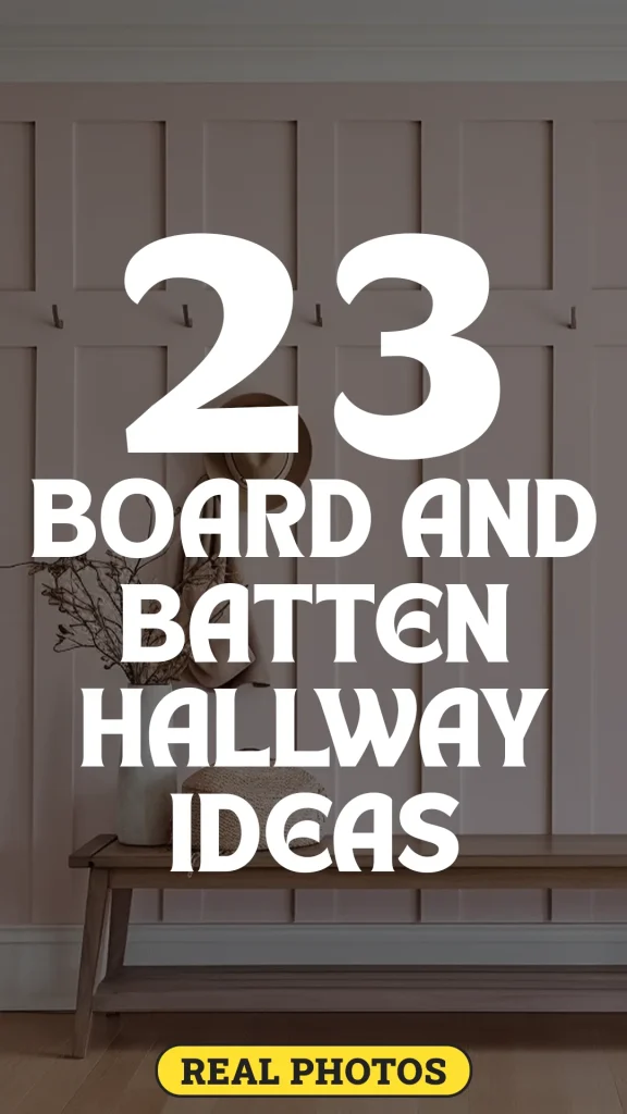 Board and Batten Hallway Ideas