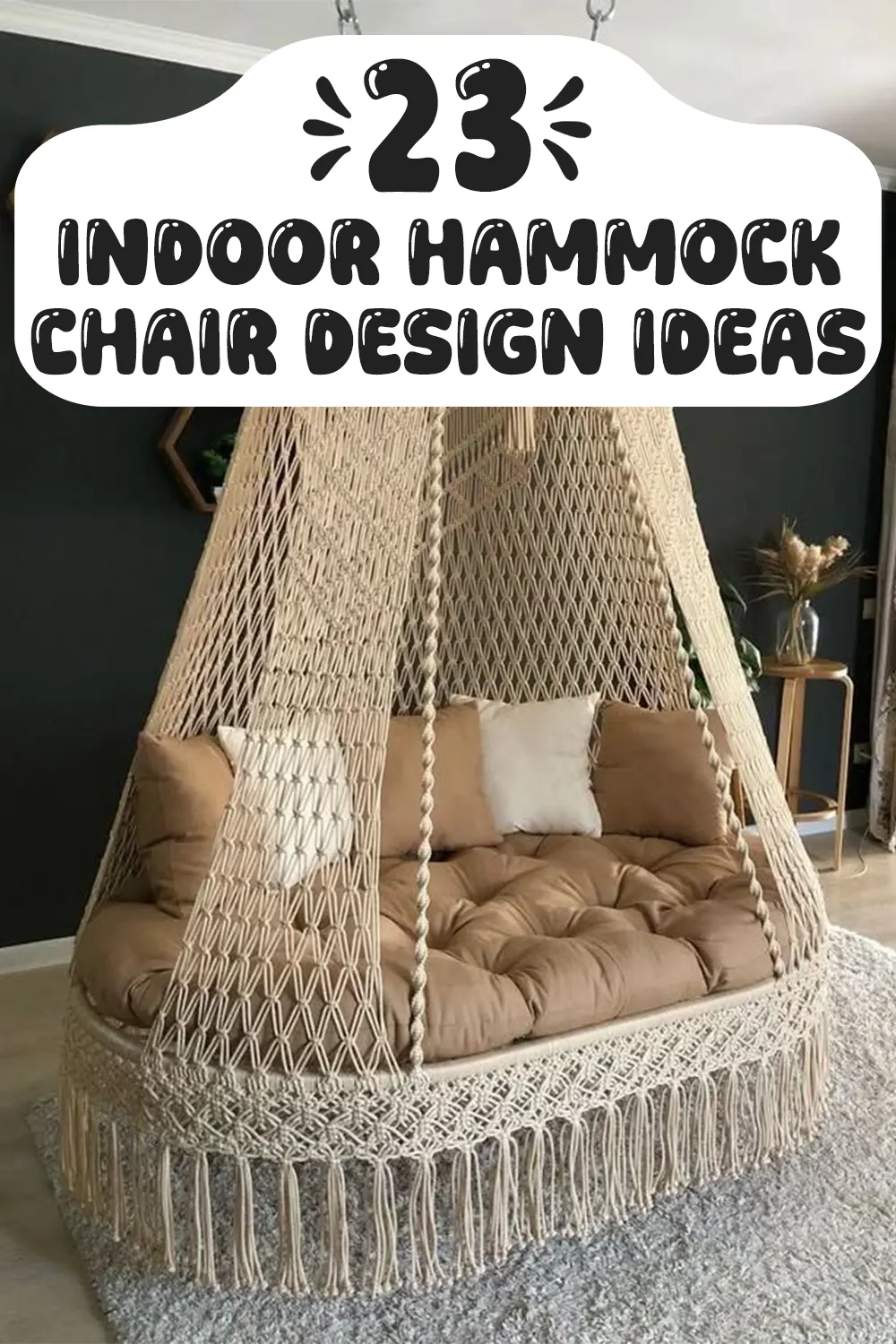 Indoor Hammock Chair Design Ideas