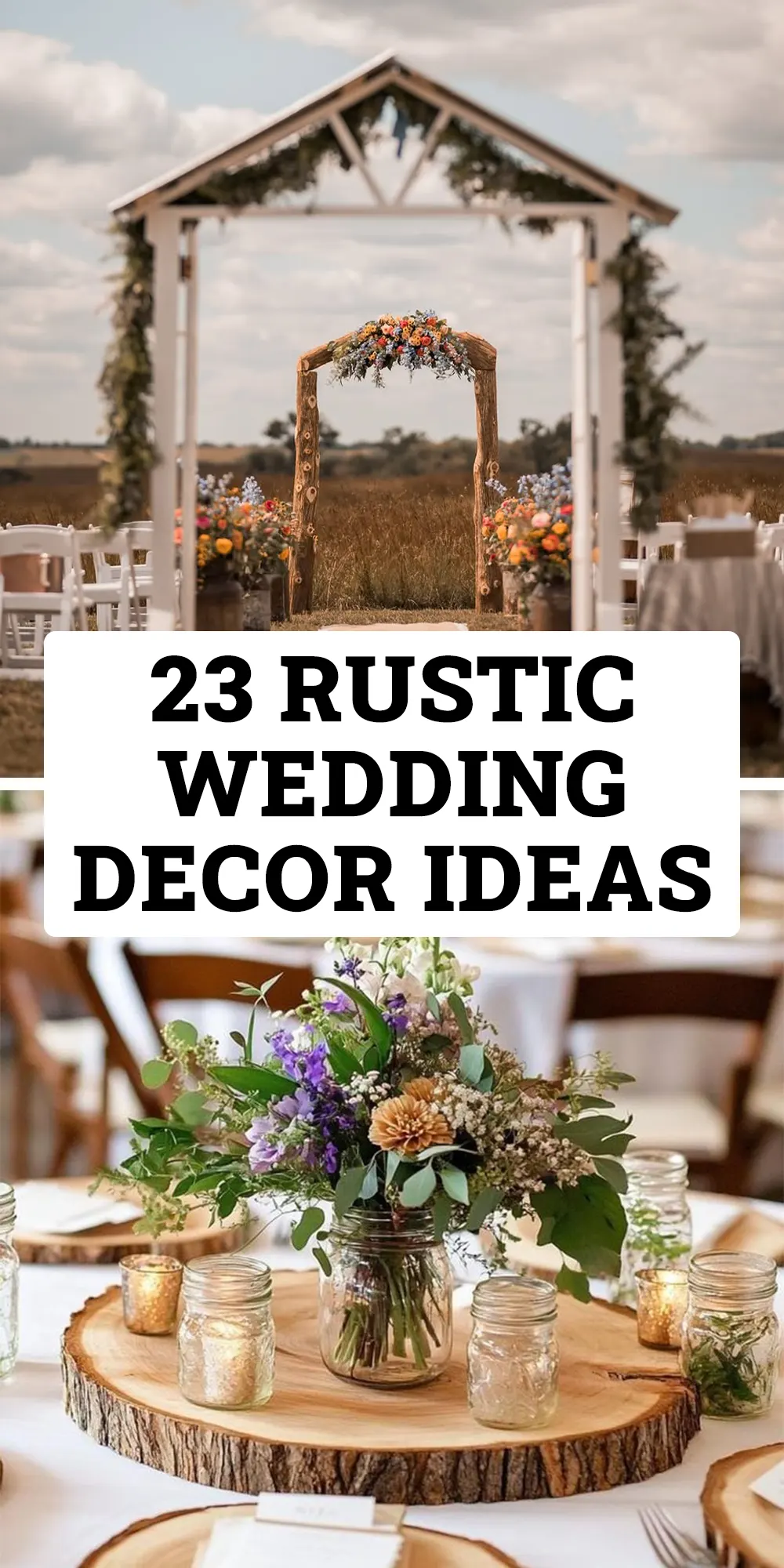 Rustic Wedding Decor Ideas