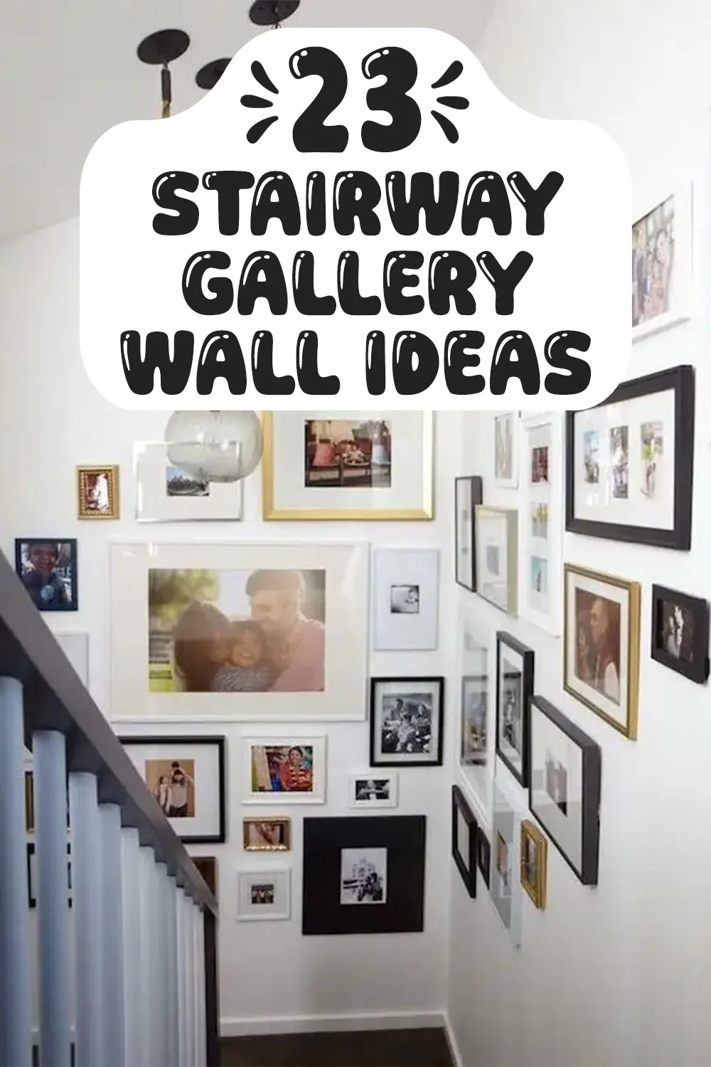 Stairway Gallery Wall Ideas