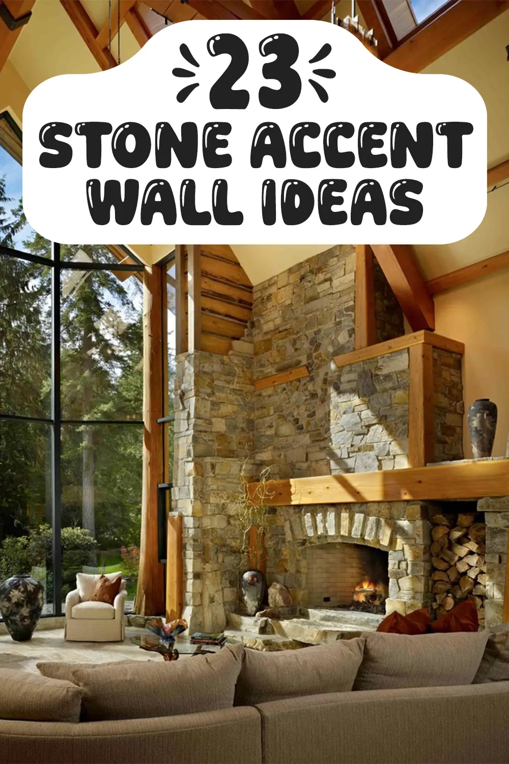 Stone Accent Wall Ideas