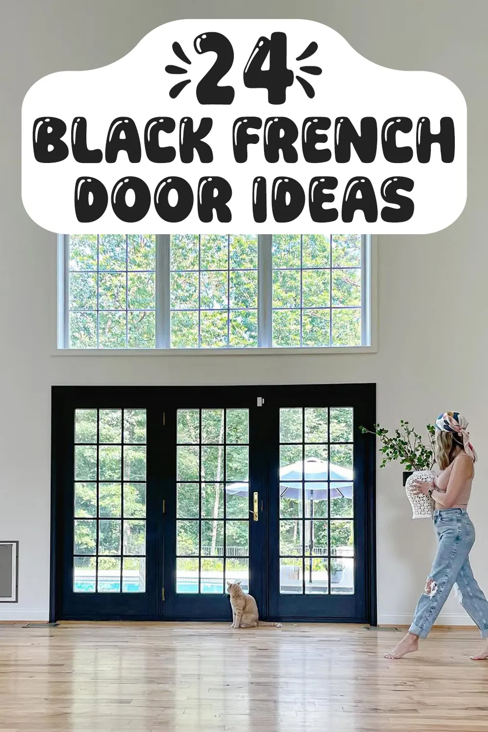 Black French Door Ideas