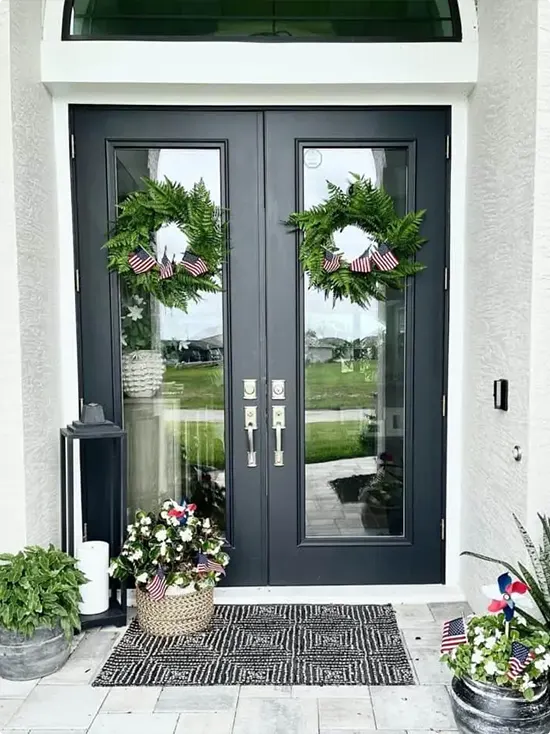 Black French Door Ideas
