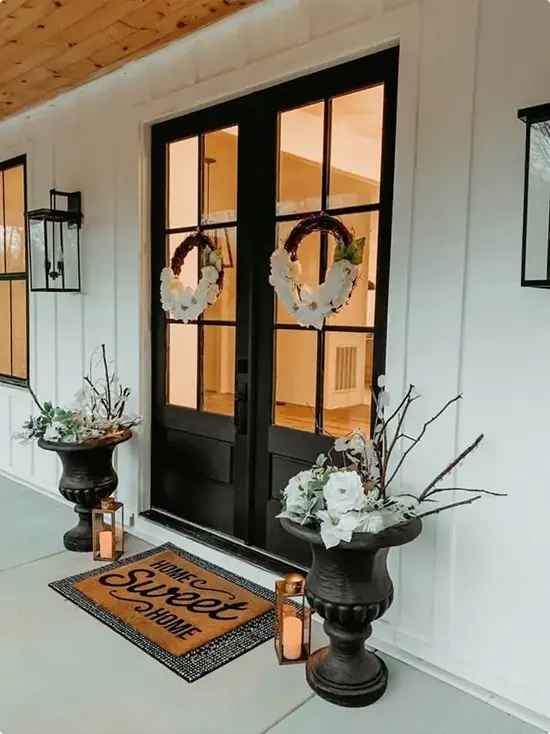 Black French Door Ideas