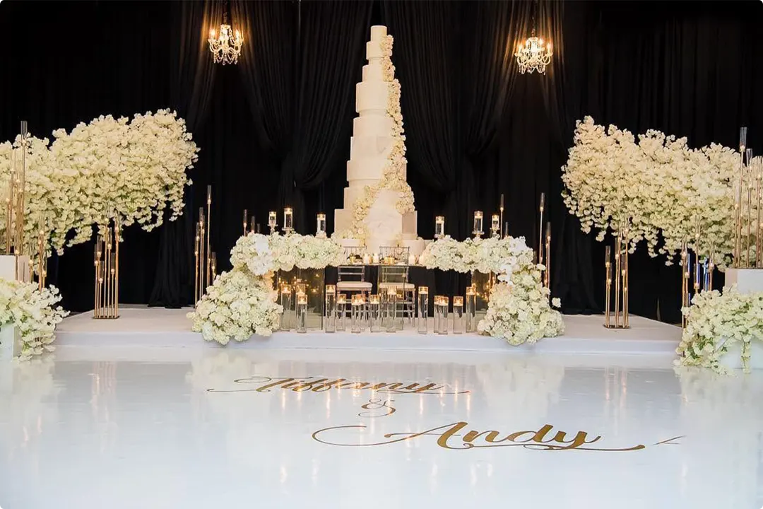 Black Tie Wedding Decor Ideas