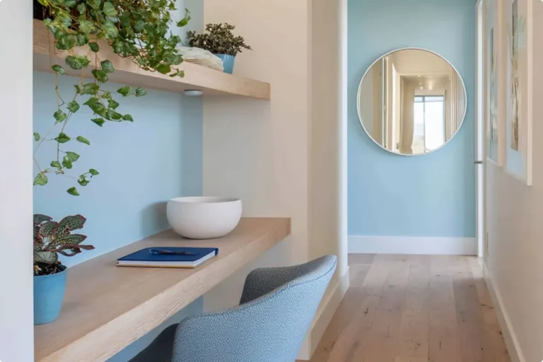 Blue and White Hallway Ideas