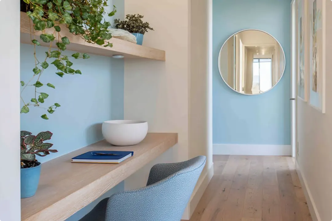 Blue and White Hallway Ideas