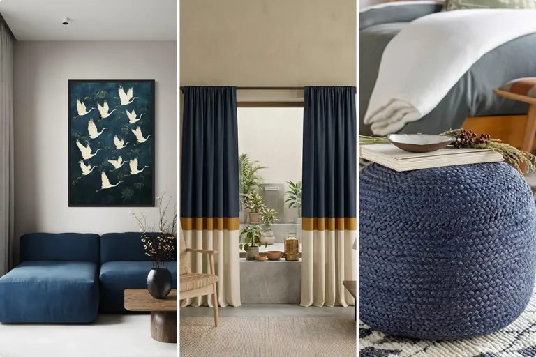 How to Decorate with Navy