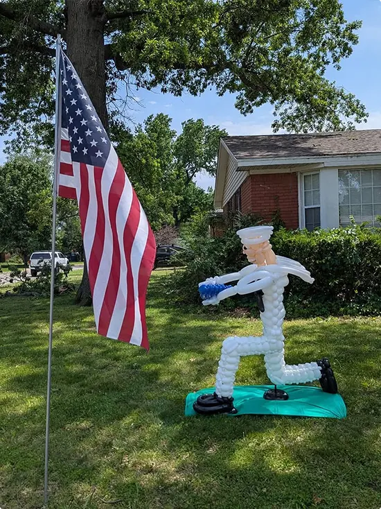 Memorial Day Outdoor Decorations
