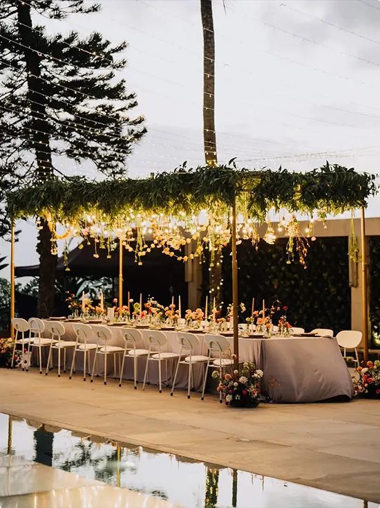 Minimalist Wedding Decor